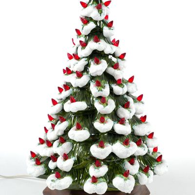Sale Photo Thumbnail #69: Ceramic Lighted Christmas Tree