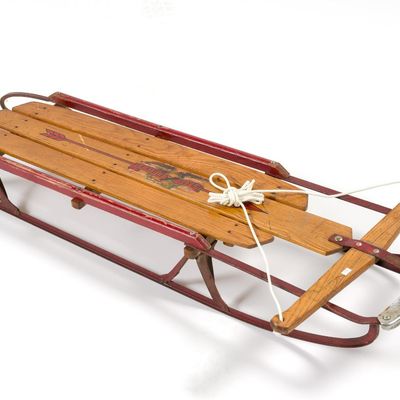 Sale Photo Thumbnail #299: Vintage Genuine Flexible Flyer Sled