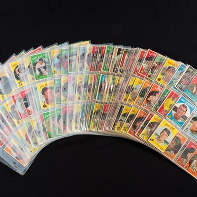 Sale Photo Thumbnail #228: Approximately 298 1950's Topps Baseball Cards