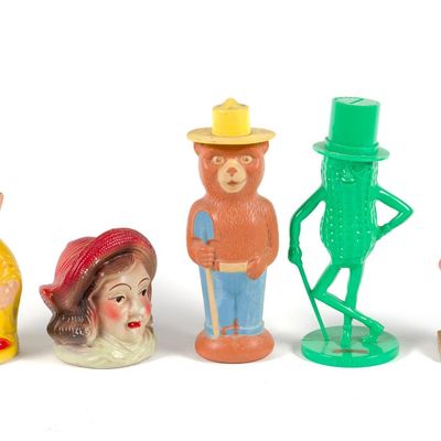 Sale Photo Thumbnail #289: 4 Coin Banks incl Walt Disney Dopey Dwarf