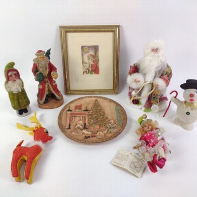 Sale Photo Thumbnail #87: Vintage Christmas Collectibles Incl. Mark Roberts Faeries