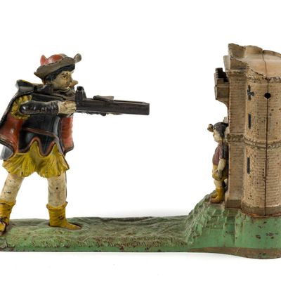 Sale Photo Thumbnail #116: William Tell Cast Iron Mechanical Bank