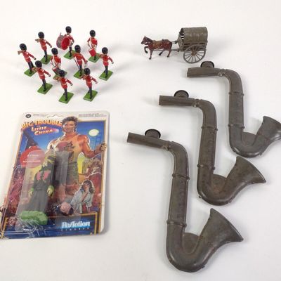 Sale Photo Thumbnail #84: W. Britain Metal Soldiers & Big Trouble In Little China Figurine