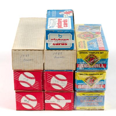 Sale Photo Thumbnail #189: 10 Boxes of 1980's & 1990's Baseball Cards Incl. Topps & Bowman