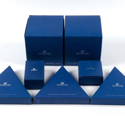 Sale Photo Thumbnail #9: 7 Swarovski Crystal Christmas Ornaments