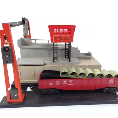 Sale Photo Thumbnail #232: Lionel Trains O Gauge #345 Operating Culvert Unloader