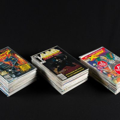 Sale Photo Thumbnail #250: 77 Marvel Comics 1980s-1990s