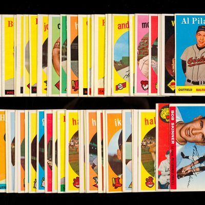 Sale Photo Thumbnail #210: 1950's Topps Baseball Cards