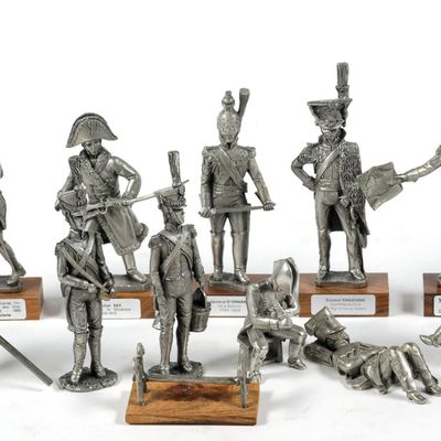 Sale Photo Thumbnail #114: Pewter Toy Soldiers