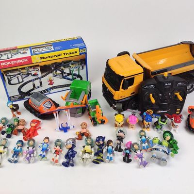 Sale Photo Thumbnail #258: Toy Trucks and Animated Action Figures