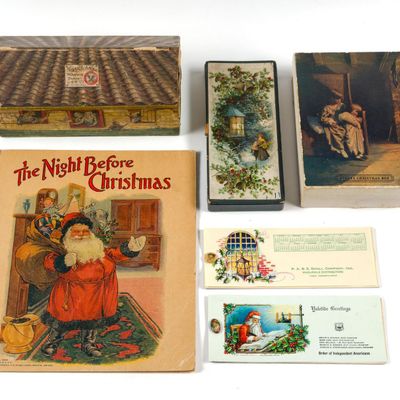 Sale Photo Thumbnail #123: Vintage Christmas Books & Ephemera