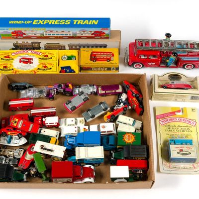 Sale Photo Thumbnail #164: 51 Toy Cars, Trains, and Trucks incl Matchbox