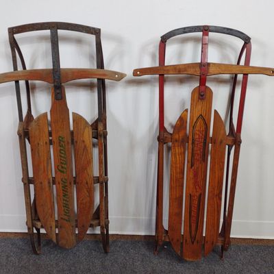 Sale Photo Thumbnail #304: 2 Vintage Sleighs