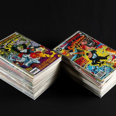 Sale Photo Thumbnail #245: 81 Vintage DC Batman & Superman Comics