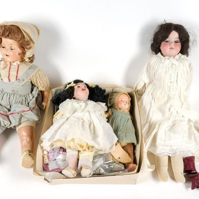 Sale Photo Thumbnail #298: 4 Dolls and Doll Clothing incl Effanbee