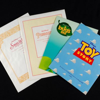 Sale Photo Thumbnail #17: 4 Disney Lithographs Incl. Snow White