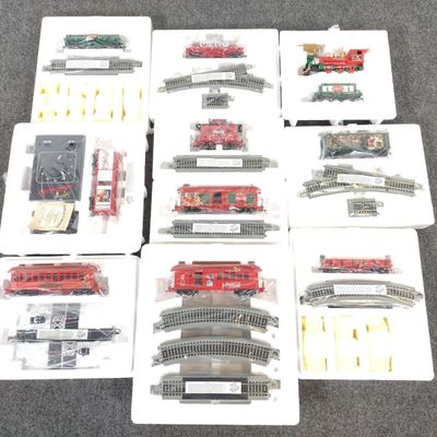 Sale Photo Thumbnail #175: Hawthorne Village Coca-Cola H-O Gauge Train with COA
