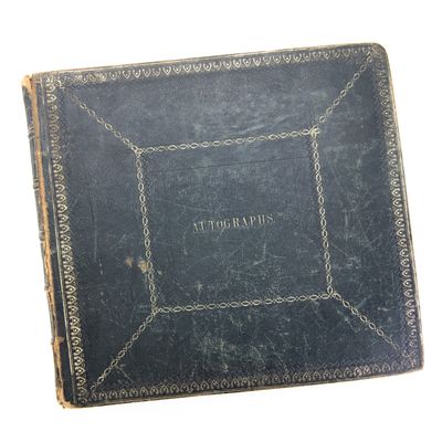 Sale Photo Thumbnail #10: 1866 Who's Who In The USA  Autograph Book
