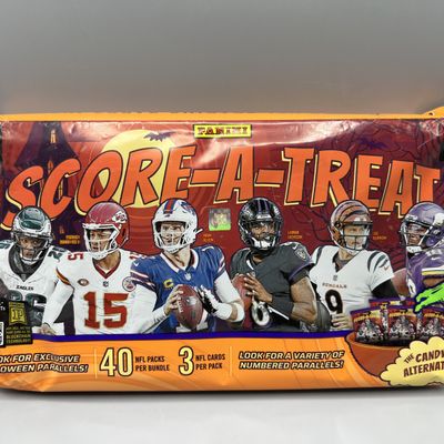 2025 Panini Score A Treat Football Factory Sealed Wax Bundle