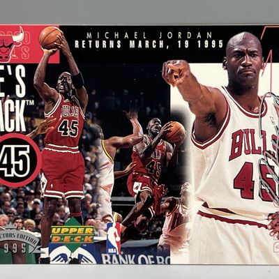 1995 Upper Deck Collector's Edition Michael Jordan Oversized Card