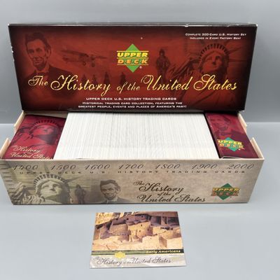 2004 Upper Deck The History of The United States Complete 300 Card Factory Set