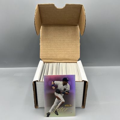 2000 Fleer Showcase Series 1 Baseball Complete 100 Card Set