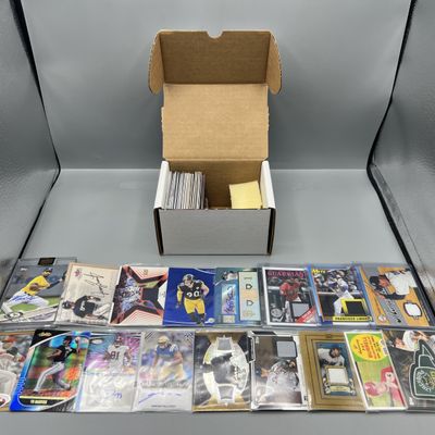 (60) Assorted Multi-Sports Serial Numbered, Relic, & Auto Cards w/ Stars