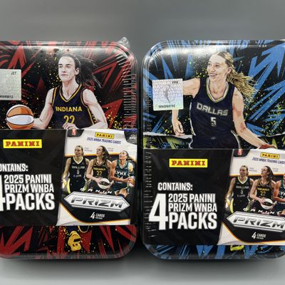 2025 Panini Prizm Caitlin Clark & Paige Bueckers Factory Sealed Tins