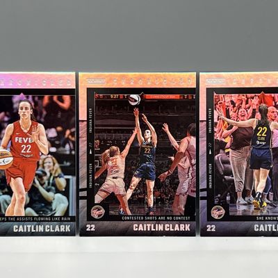 (3) 2025 Panini WNBA Chronicled Caitlin Clark Cards