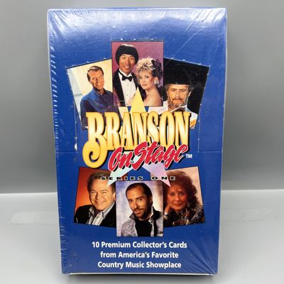 1992 Branson On Stage Series One Factory Sealed Wax Box