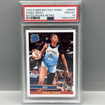 2024 Panini Instant WNBA Angel Reese Retro RC #RRR2 PSA Gem Mint 10