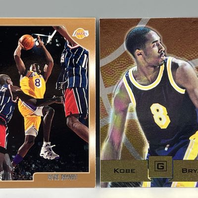 1997 Topps Kobe Bryant 2nd Year #68 & 1997 Collector's Edge 2nd Year #14