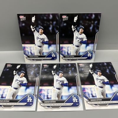 (5) 2025 Topps Now Shohei Ohtani #35
