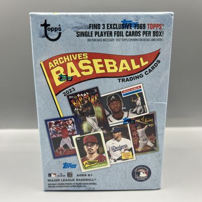 2023 Topps Archives Baseball Factory Sealed Blaster Box