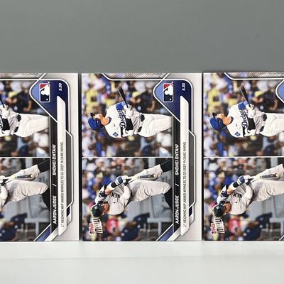 (3) 2025 Topps Now Aaron Judge/Shohei Ohtani #239