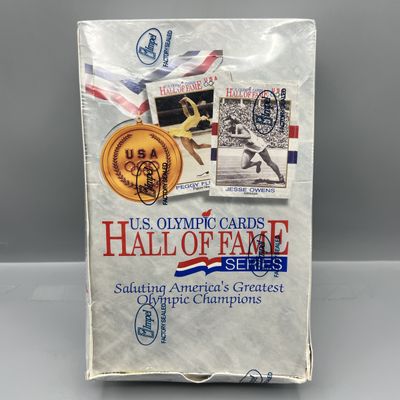 1991 Impel U.S. Olympics Hall of Fame Series Factory Sealed Wax Box