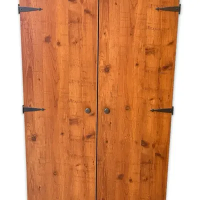 Two door armoire cabinet