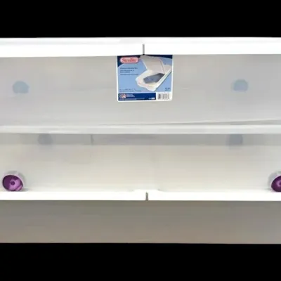 3 wheeled plastic storage containers