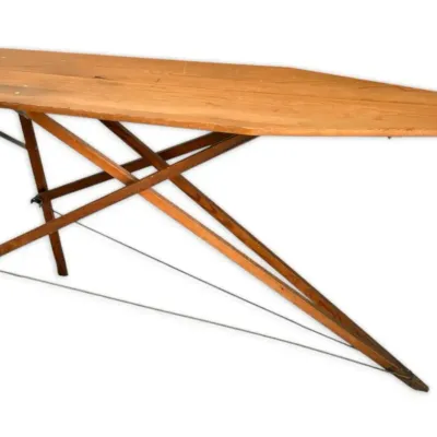 Antique wooden ironing board