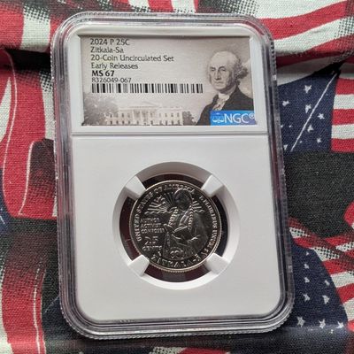 2024-P Zitkala-Sa Quarter NGC MS67 - Early Release