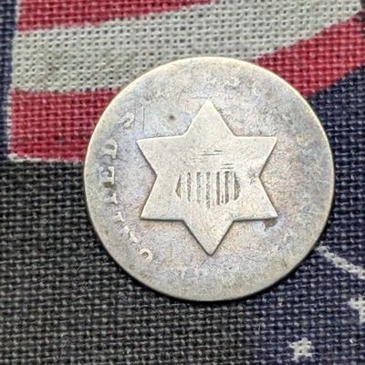 No Date Three Cent Silver Trime