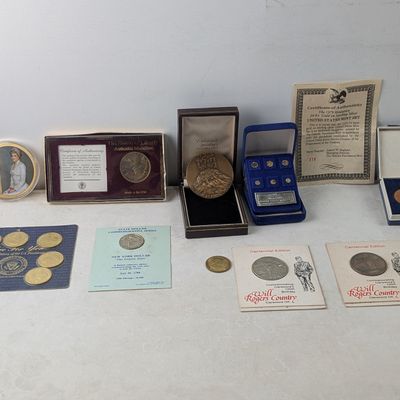 Assorted Vintage Tokens & Medals