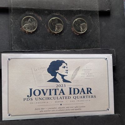 2023 P, D, & S Jovita Idar Uncirculated Quarter Collection