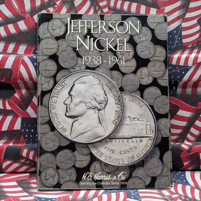 Complete 1938-1961 Jefferson Nickel Collection in Album - Includes (11) 35% Silver Wartime & KEY DATES! (66 Coins)