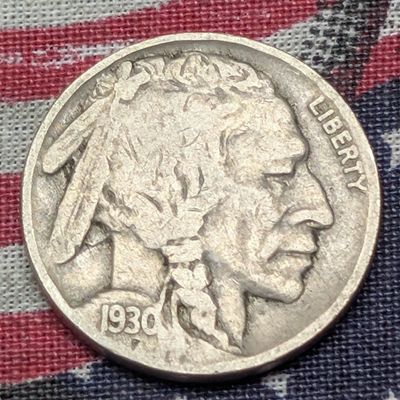 1930 Indian Head Buffalo Nickel w/ DDO on the Liberty