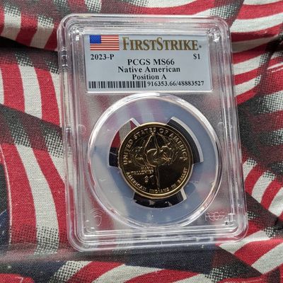 2023-P Native American (Maria Tallchief) Dollar Position A PCGS MS66 - First Strike