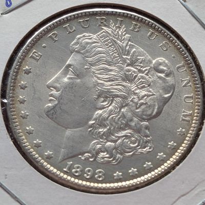 Sale Photo Thumbnail #298: 1898 Morgan 90% Silver Dollar