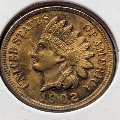 Sale Photo Thumbnail #128: 1902 Indian Head Cent - UNC.