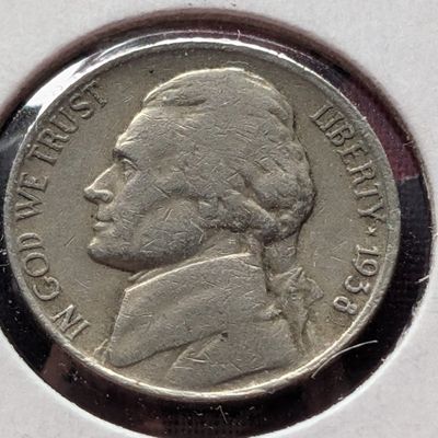 Sale Photo Thumbnail #73: 1938-D Jefferson Nickel