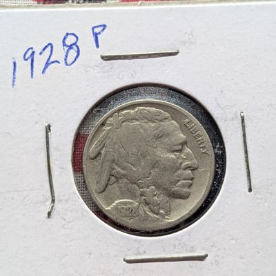 Sale Photo Thumbnail #54: 1928 Indian Head Buffalo Nickel